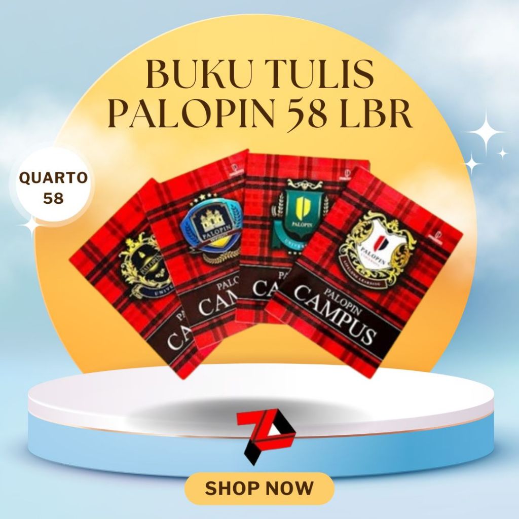 

Buku tulis Quarto Palopin 58 lbr (PACK)