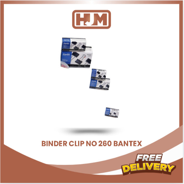 

BINDER CLIP 260 BANTEX BC260