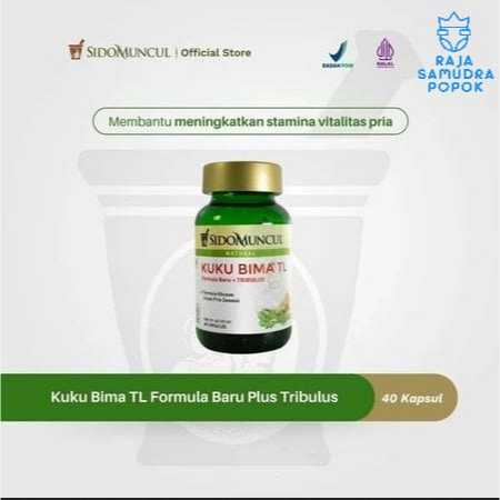 SIDOMUNCUL Kuku Bima TL Formula Baru Plus Tibubus 40 Kapsul