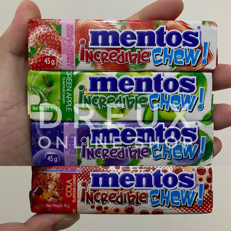 

[IMPORT] MENTOS Incredible Chew! 45gr MADE IN VIETNAM