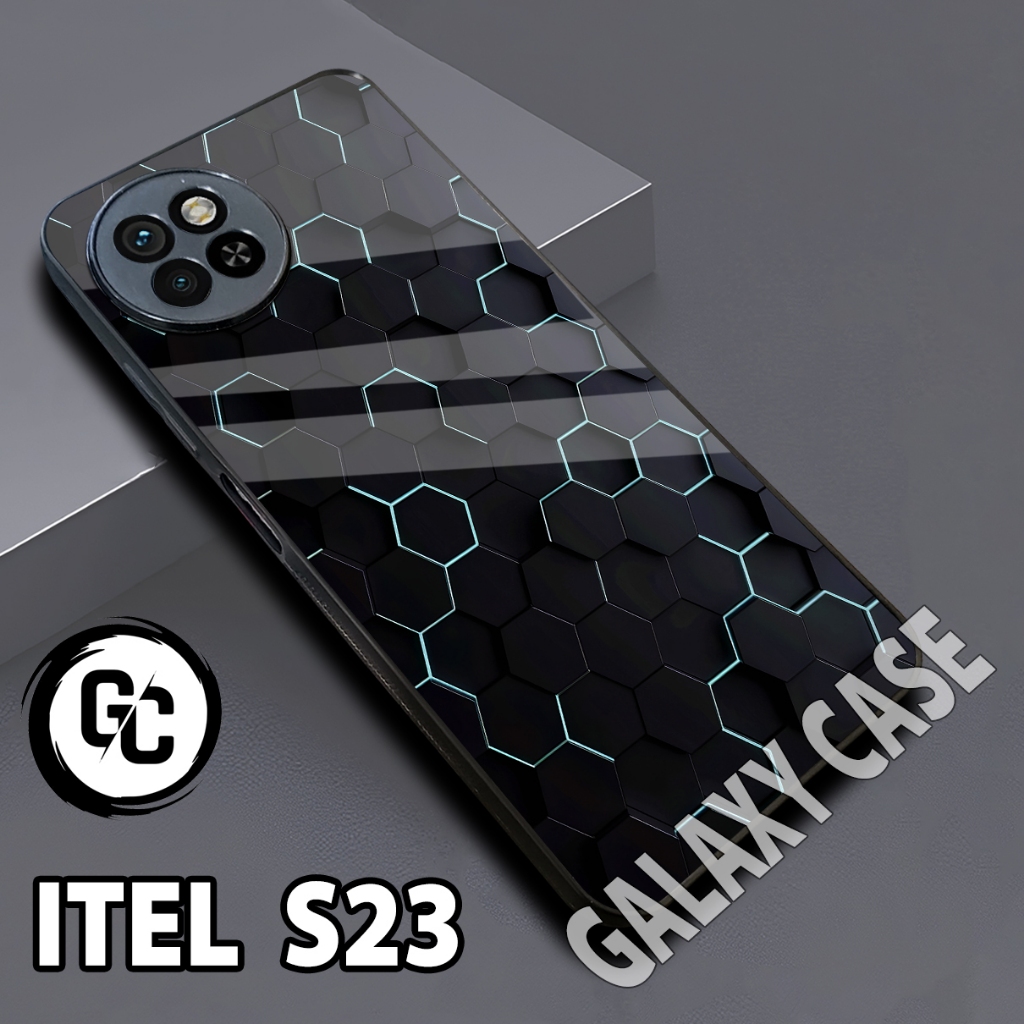 Softcase glossy ITEL S23/Case ITEL S23 Cowok/case ITEL S23 glitter/casing ITEL S23/case HP ITEL S23