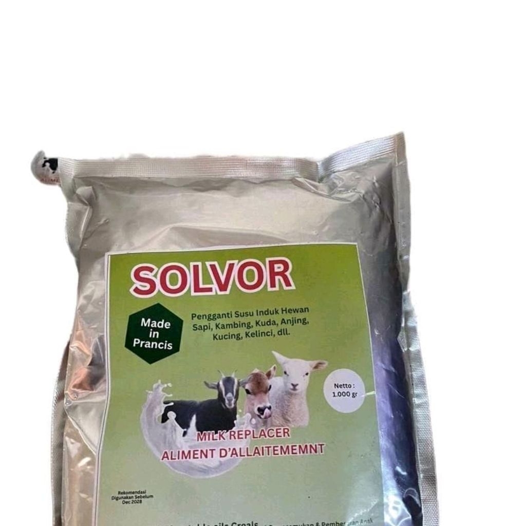 Susu SOLVOR 1000gr susu pengganti cempe ,kambing