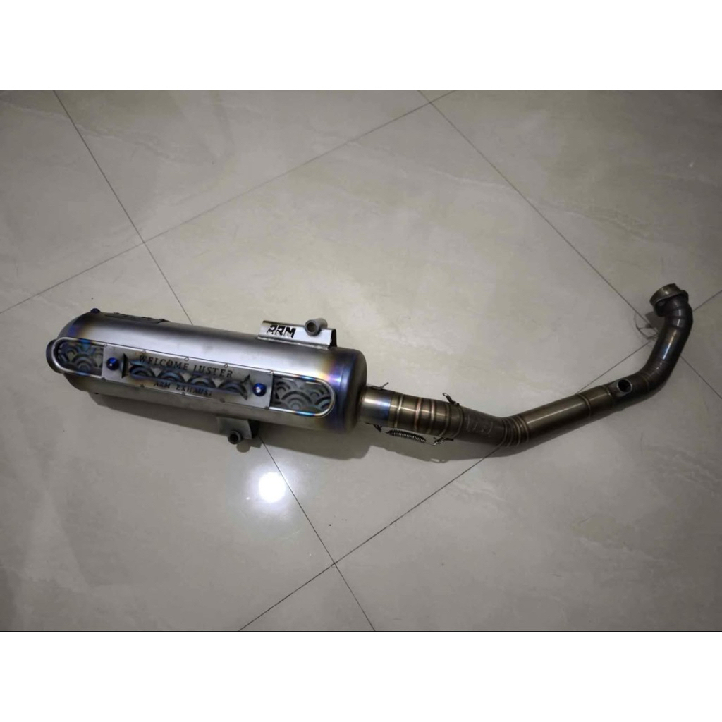 Knalpot Racing Aerox New/Nmax New ARM + Leheran Custom