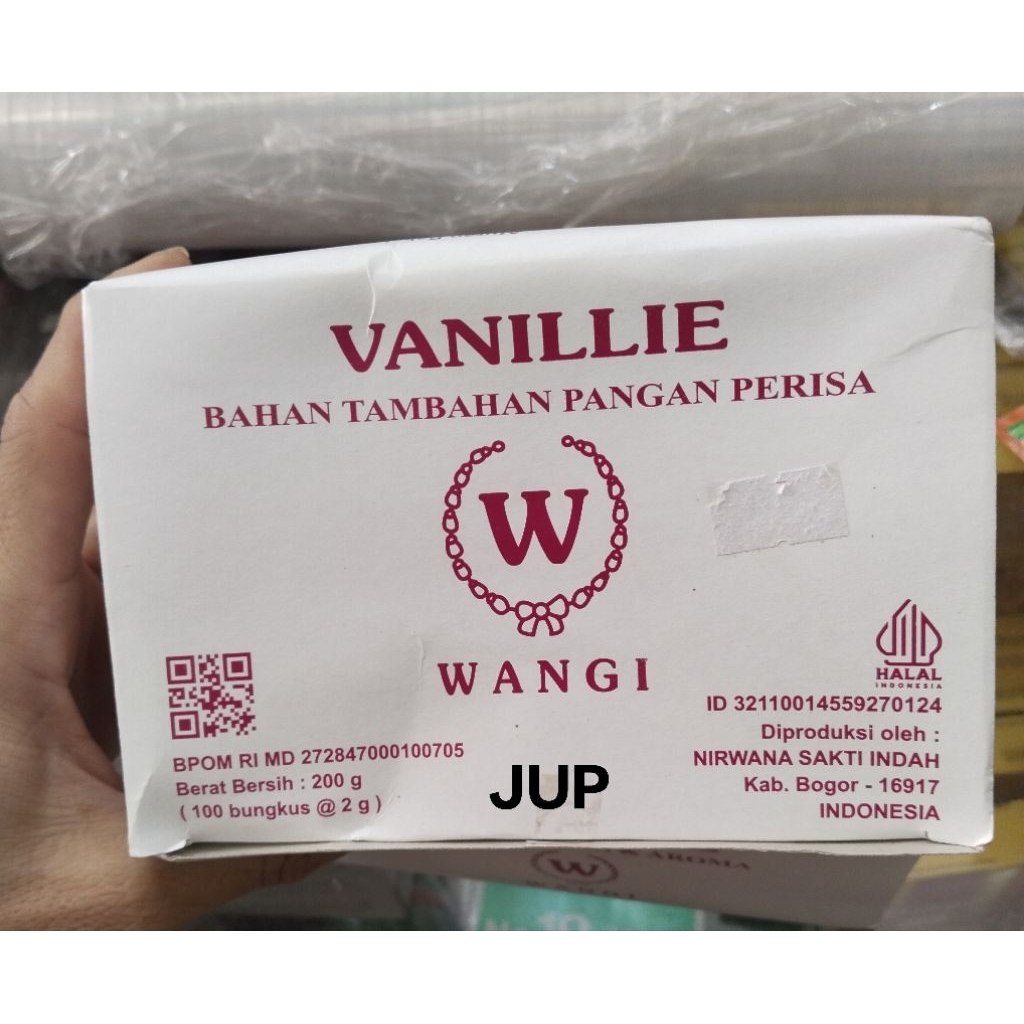 

1Box Vanili Bubuk W / Prisa Vanillie / Penyedap Rasa Vanillie