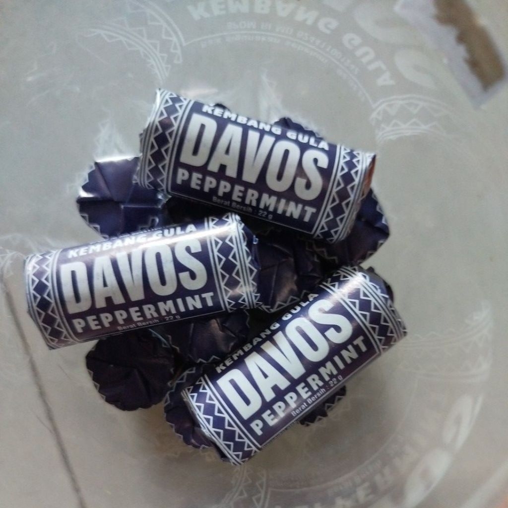 

Permen Davos peppermint 22gr
