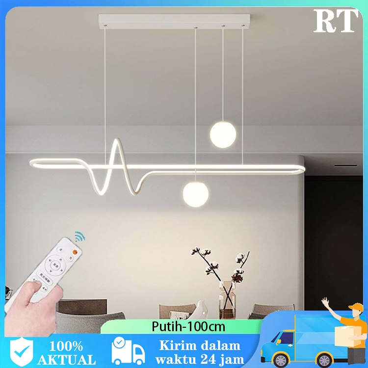 Lampu Hias Gantung Ruang Tamu Minimalis Lampu Gantung Ruang Makan LED Nordic Lampu Gantung Meja
