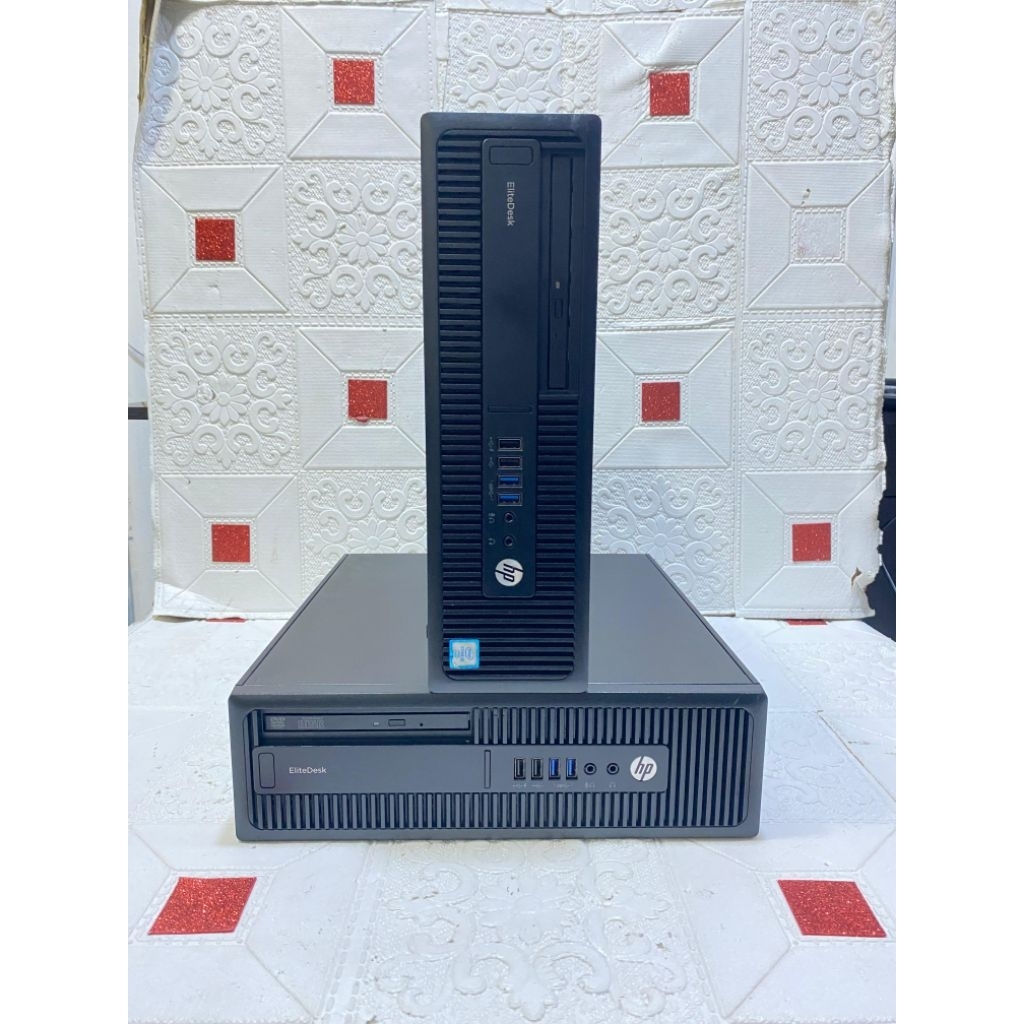 CPU HP ELITEDEKS 800 G2 SFF INTEL CORE I3 6100 RAM 4GB HDD 500GB SUPER MURAH