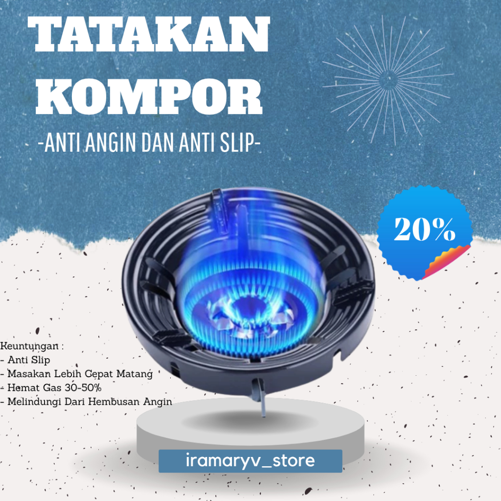 COVER KOMPOR TATAKAN KOMPOR GAS ANTI ANGIN UNIVERSAL HITAM / TATAKAN KOMPOR ANTI ANGIN
