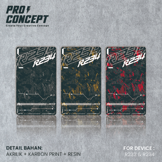 

#21 Proconcept Acrylic Resin Print Karbon