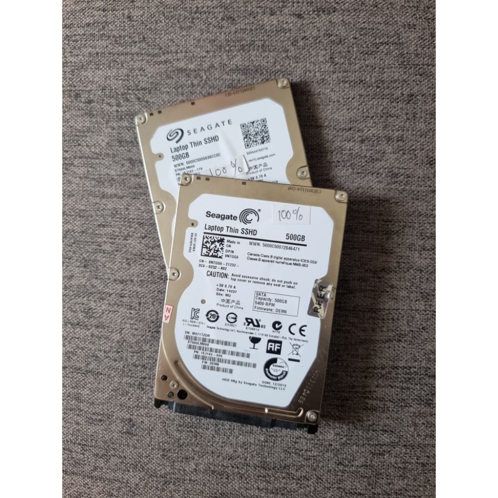 Hardisk SSHD 500GB 100% 2.5 ori copotan harddisk laptop Seagate