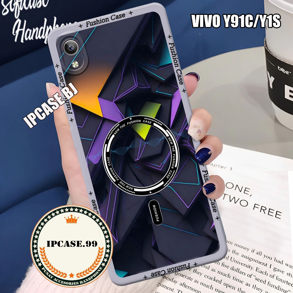 Case VIVO Y91c - VIVO Y1s - Type lainya via chat - Karakter - Terbaru - Casing - Softcase - Silikon 