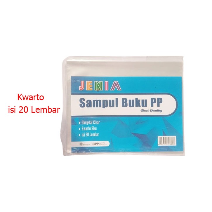 

1 Kodi (20 Lembar) Sampul Plastik Buku Tulis Berbagai Ukuran/ Sampul Buku