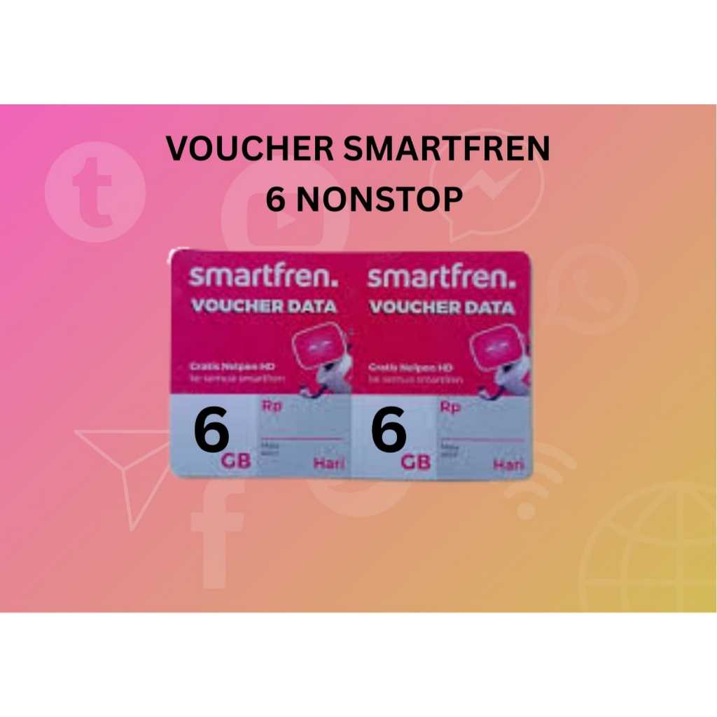 Voucher Kuota Smartfren NONSTOP 6GB