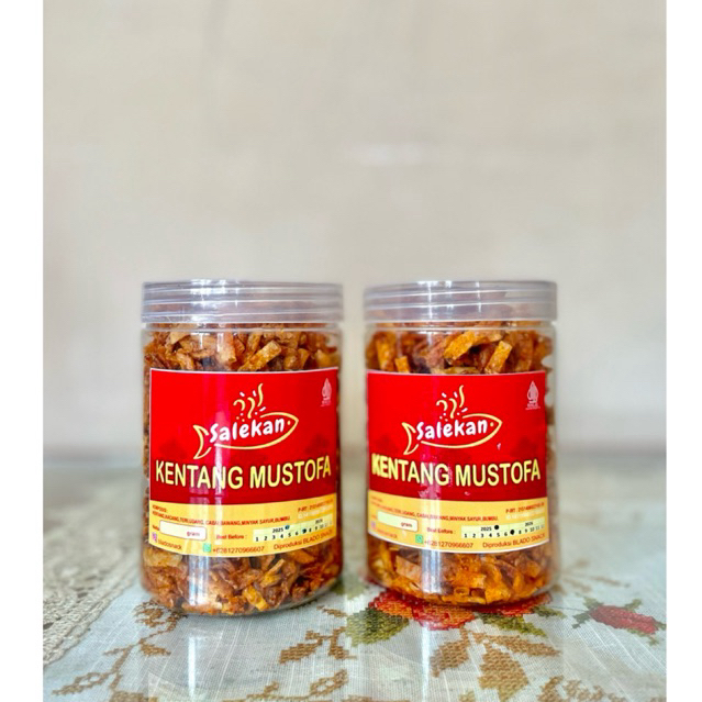 

bladosnack-KENTANG MUSTOFA Balado 170,220,320,1000g