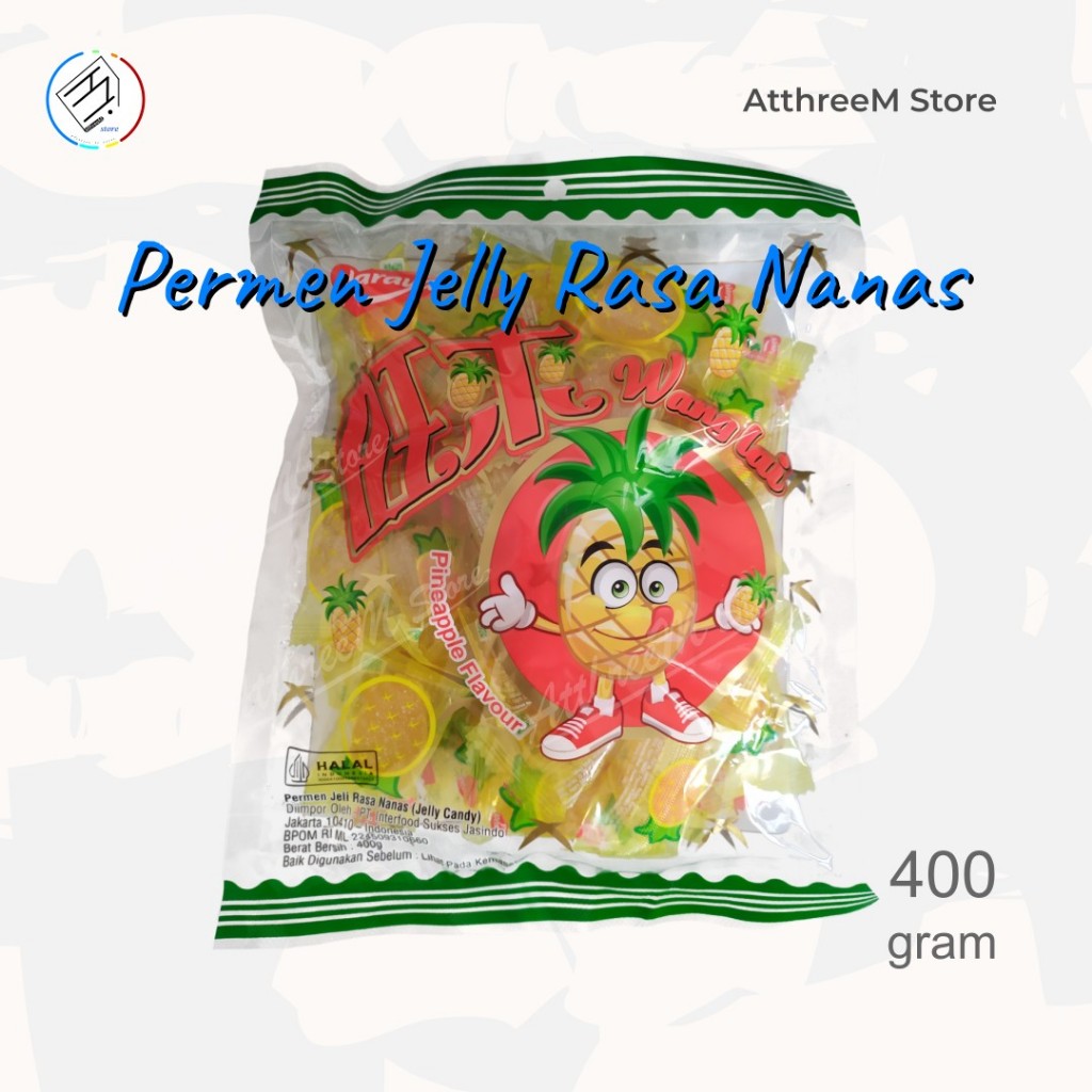 

Naraya Permen Jelly Rasa Nanas 400 Gram