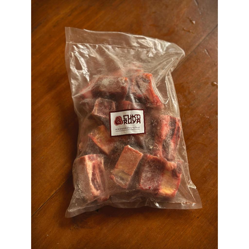 

AUS Shortrib Potong Sop (Iga Sapi Australia / Soup Cut Beef Rib) 1 kg Fresh Frozen