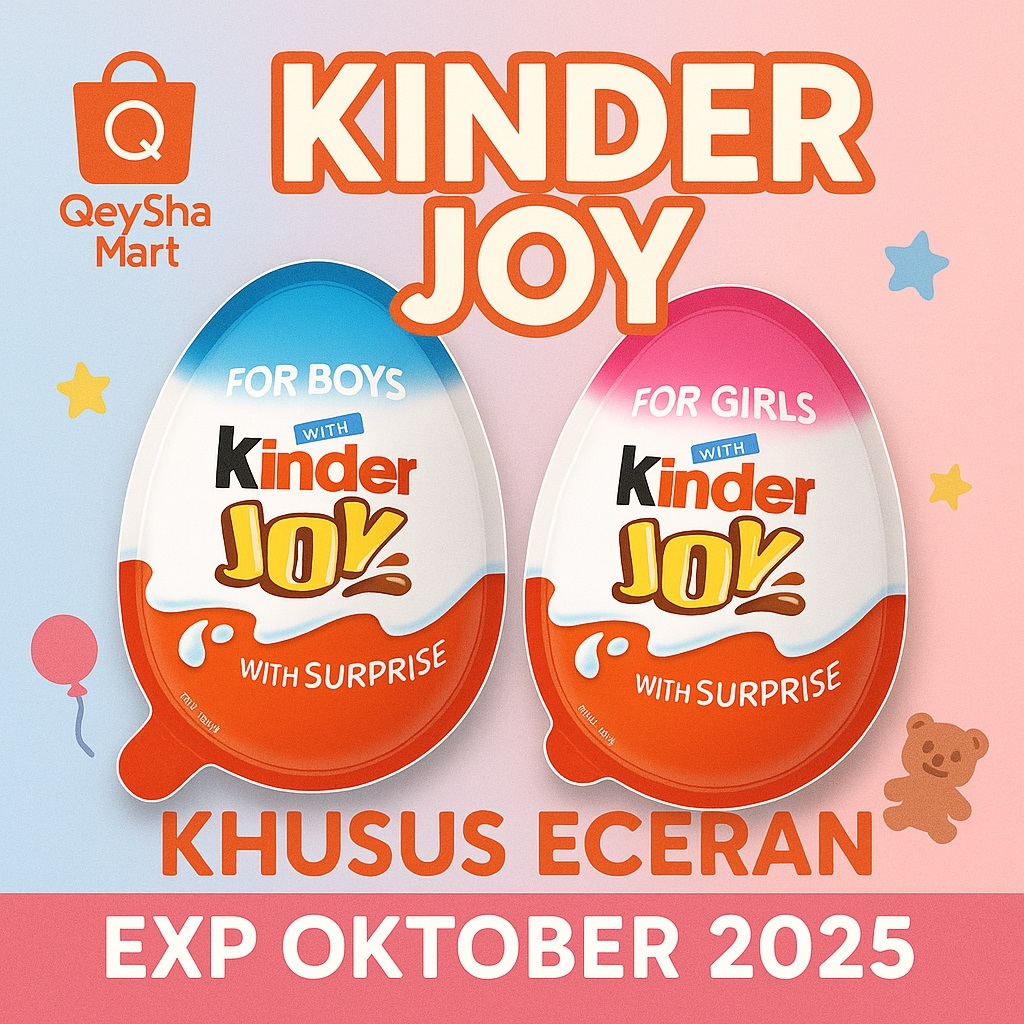 

Kinder Joy Eceran FOR BOYS & GIRLS | Coklat Mainan Anak | Exp Okt 2025 HALAL
