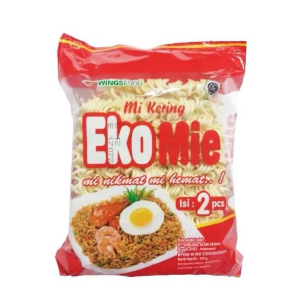 

MIE EKO || EKO MIE || Mie kering 1 pack isi 2