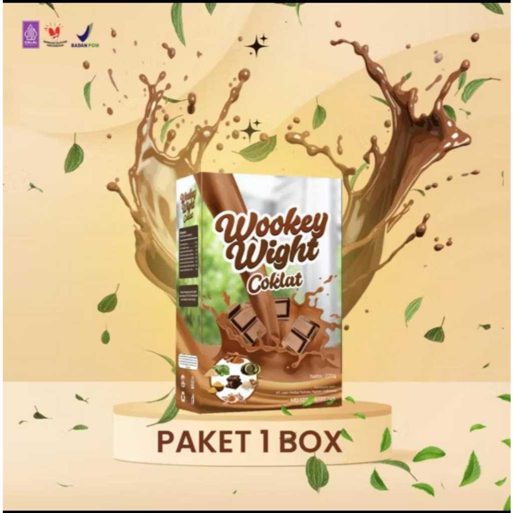 

Wookey Weight - Coklat - Susu Penambah Berat Badan / Susu Penggemuk Badan
