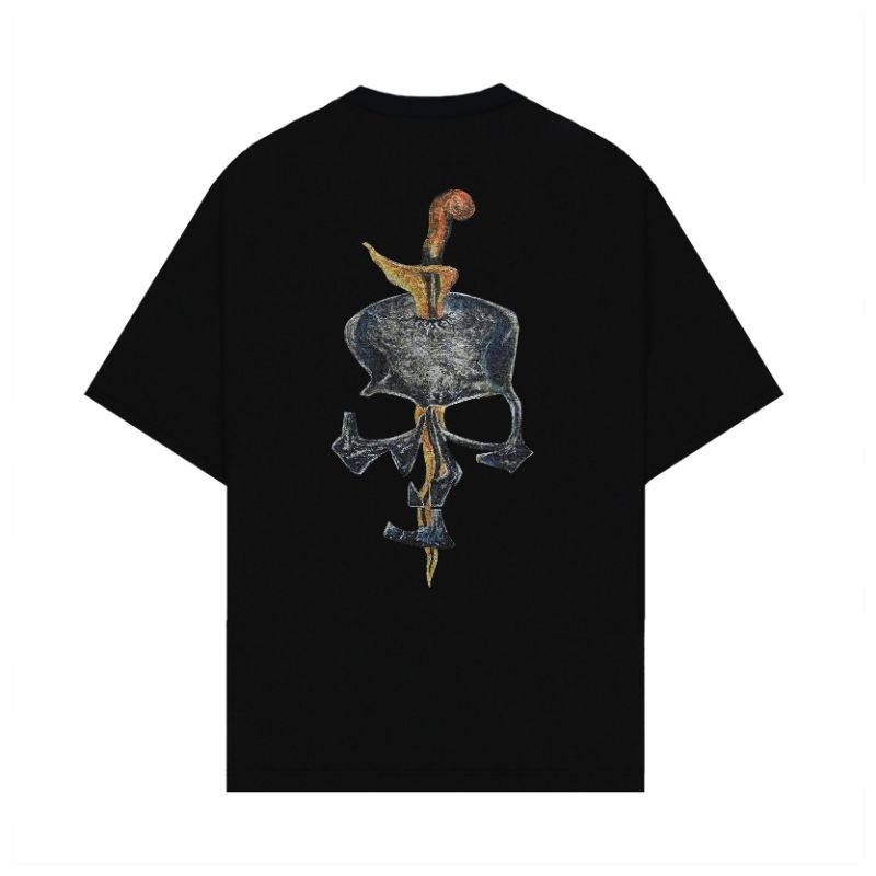 【Ori】 Rucas Artist Edition Rucas Year Of Dragon skeleton tee Black Original Original InvoiceBaju Kao