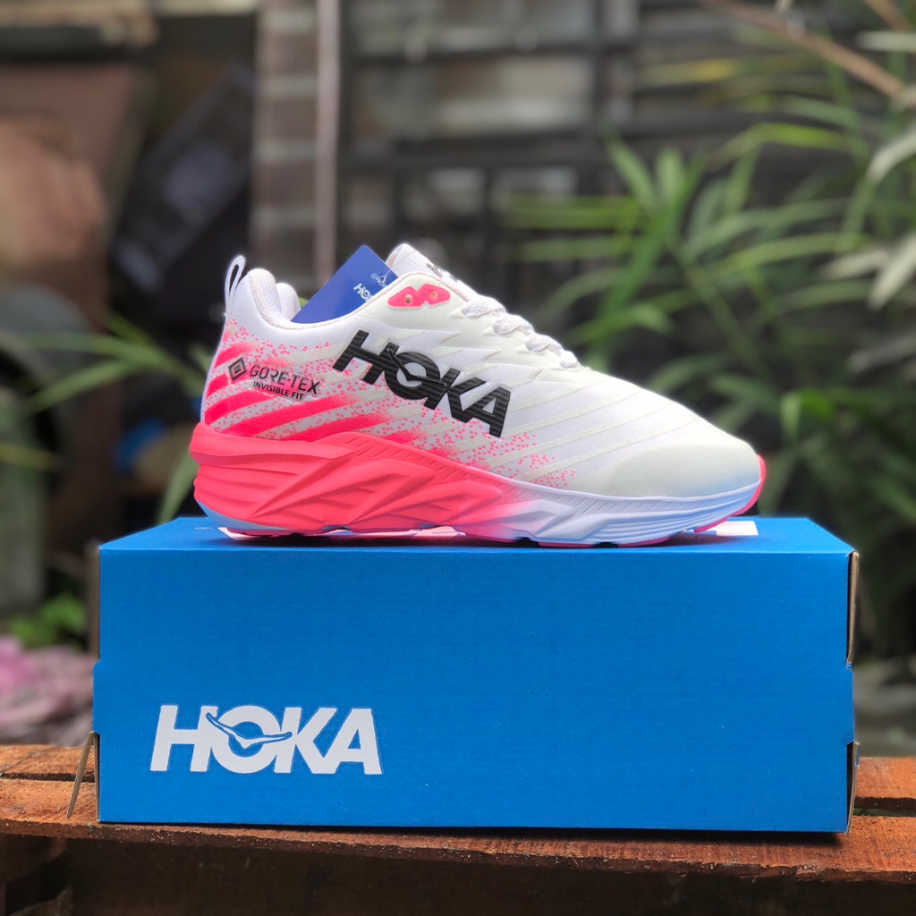 Sepatu wanita putih Pink ringan