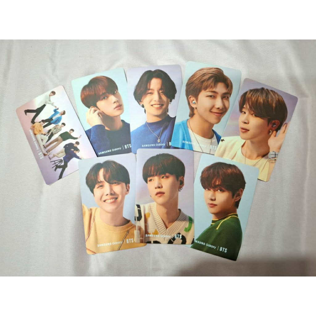 Photocard BTS x Samsung Galaxy Official/ Official BTS Card x Samsung Galaxy S21/ Photo Card BTS x Sa