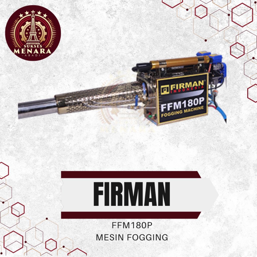Mesin Fogging Firman FFM180P Bensin Asli 40HP Alat Fogging Nyamuk DBD