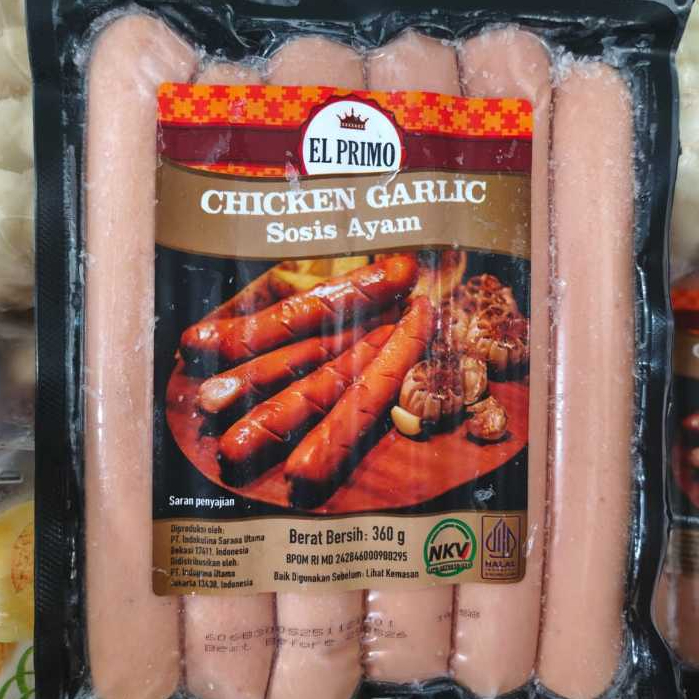 

El Primo Chicken Garlic 360gr isi 6pcs