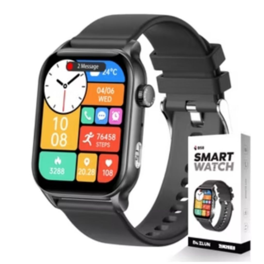 SKMEI B58 Smartwatch Suport Strava 1.95INCI Amoled Touch Screen IP67 Waterproof Smartwatch