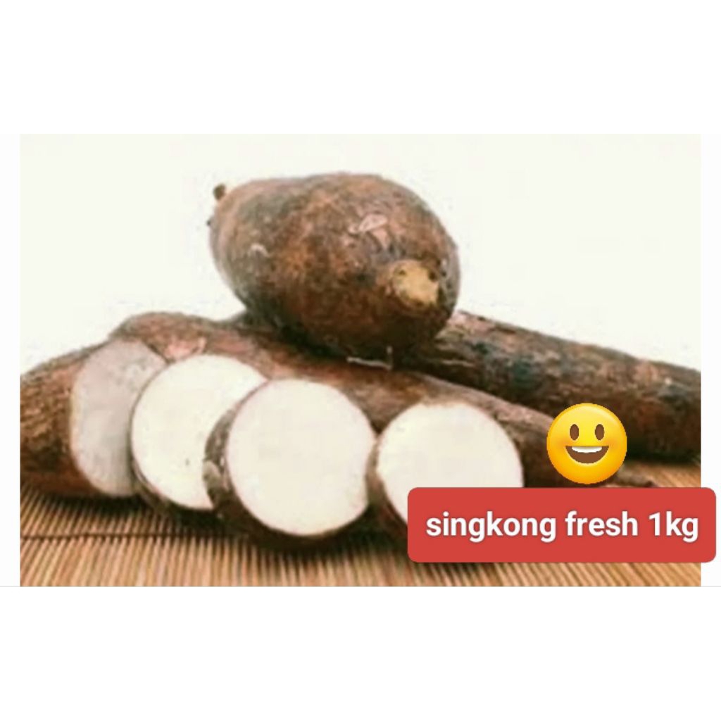 

umbi singkong lokal Banyuwangi 1 kg