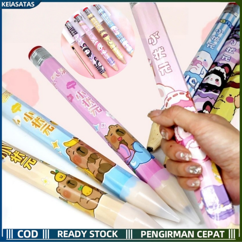 

【KElASATAS】Pensil Jumbo Anak Kartun Lucu Pensil Kreatif Pensil Besar Baru