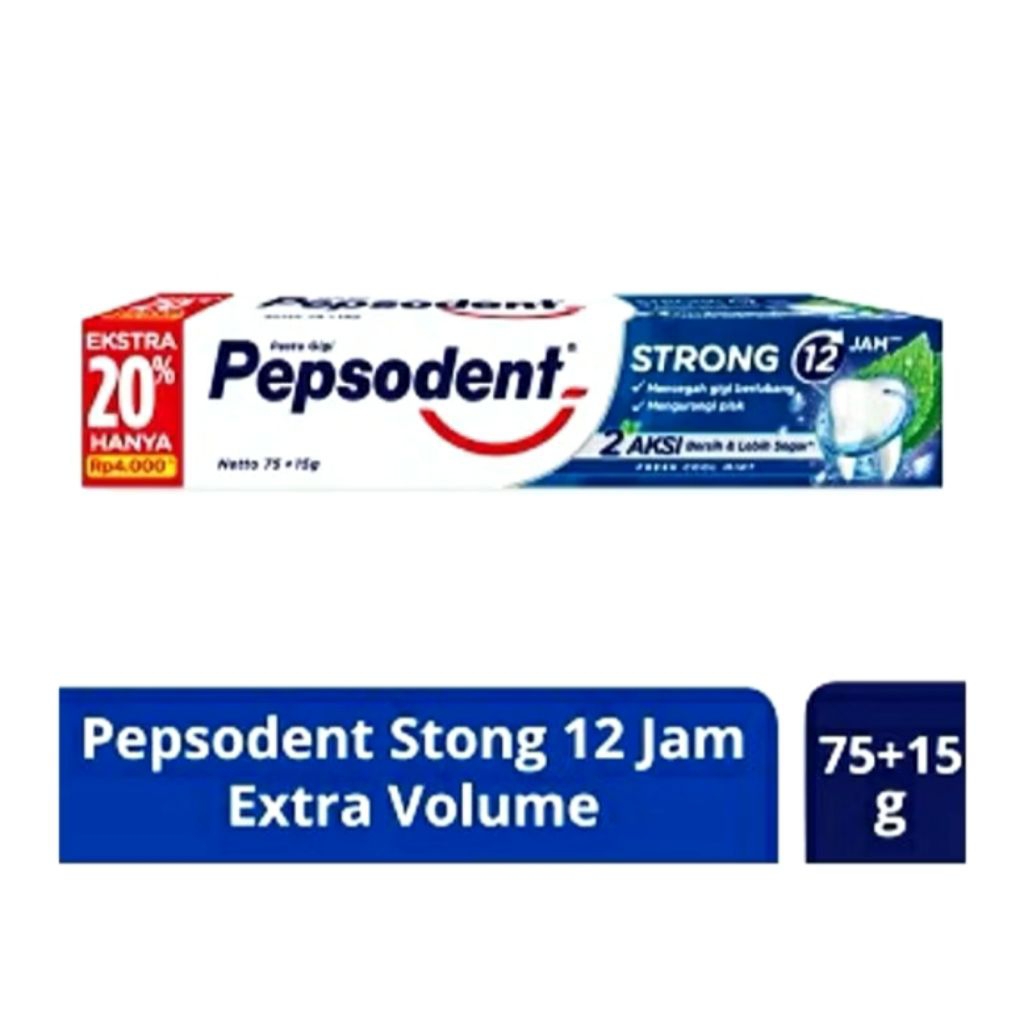 Pasta Gigi Pepsodent 75 gr + 15 gr