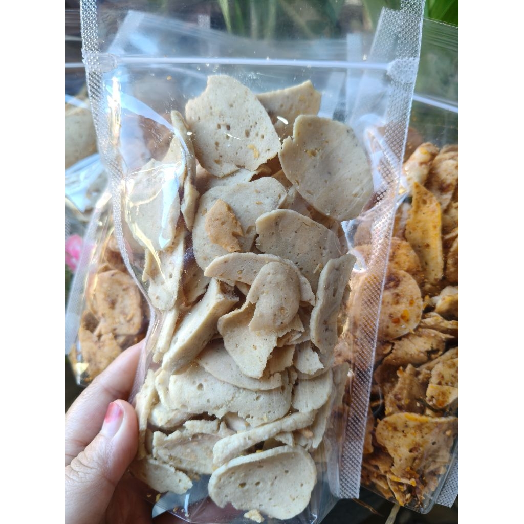 

Basreng original daun jeruk kemasan ekonomis 115gr
