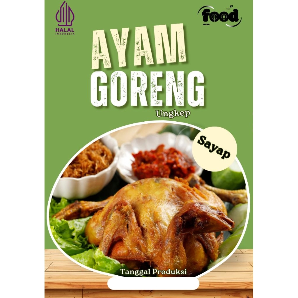 

ayam goreng ungkep sayap
