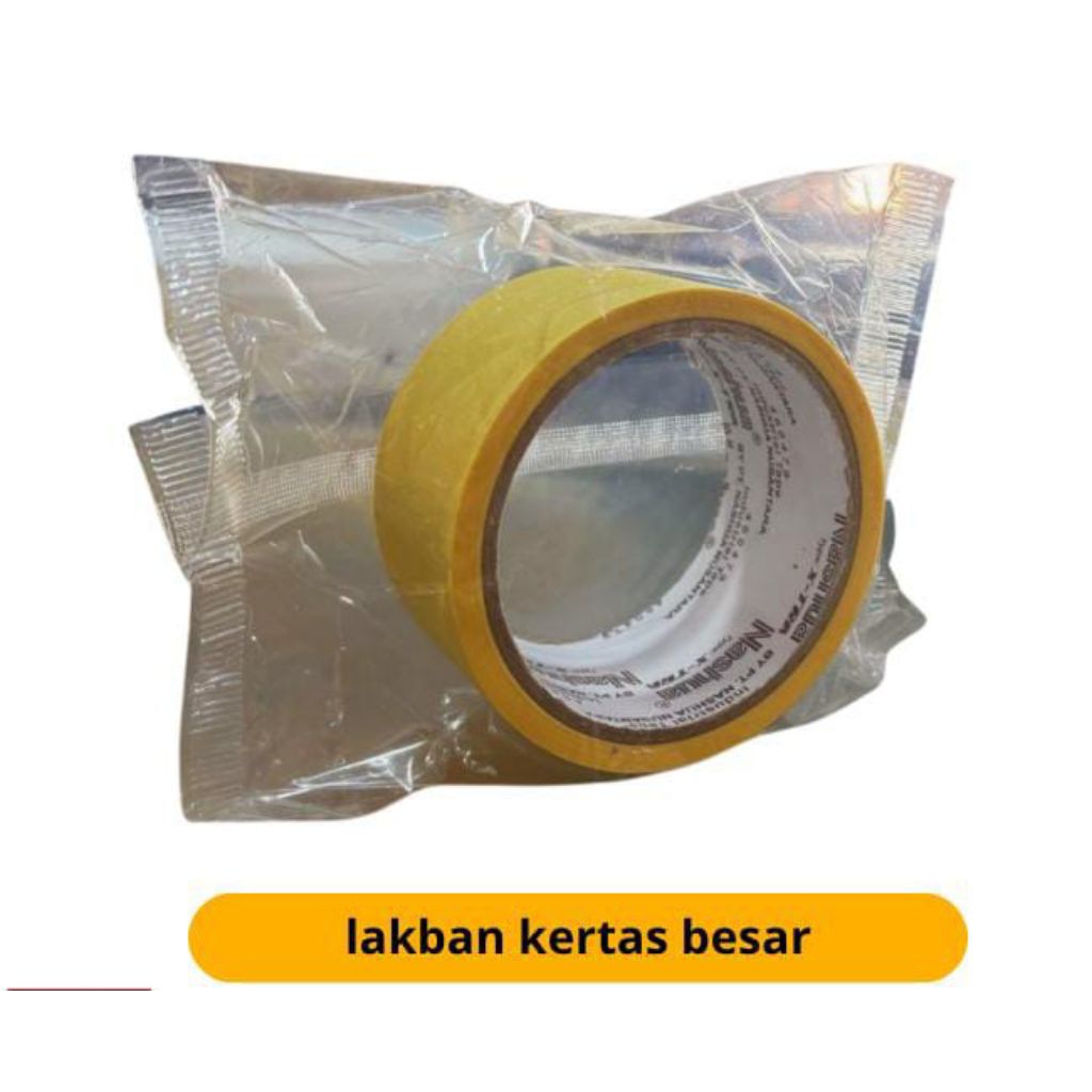 

Masking tape - Lakban kertas - Lakban Kecil - lakban besar