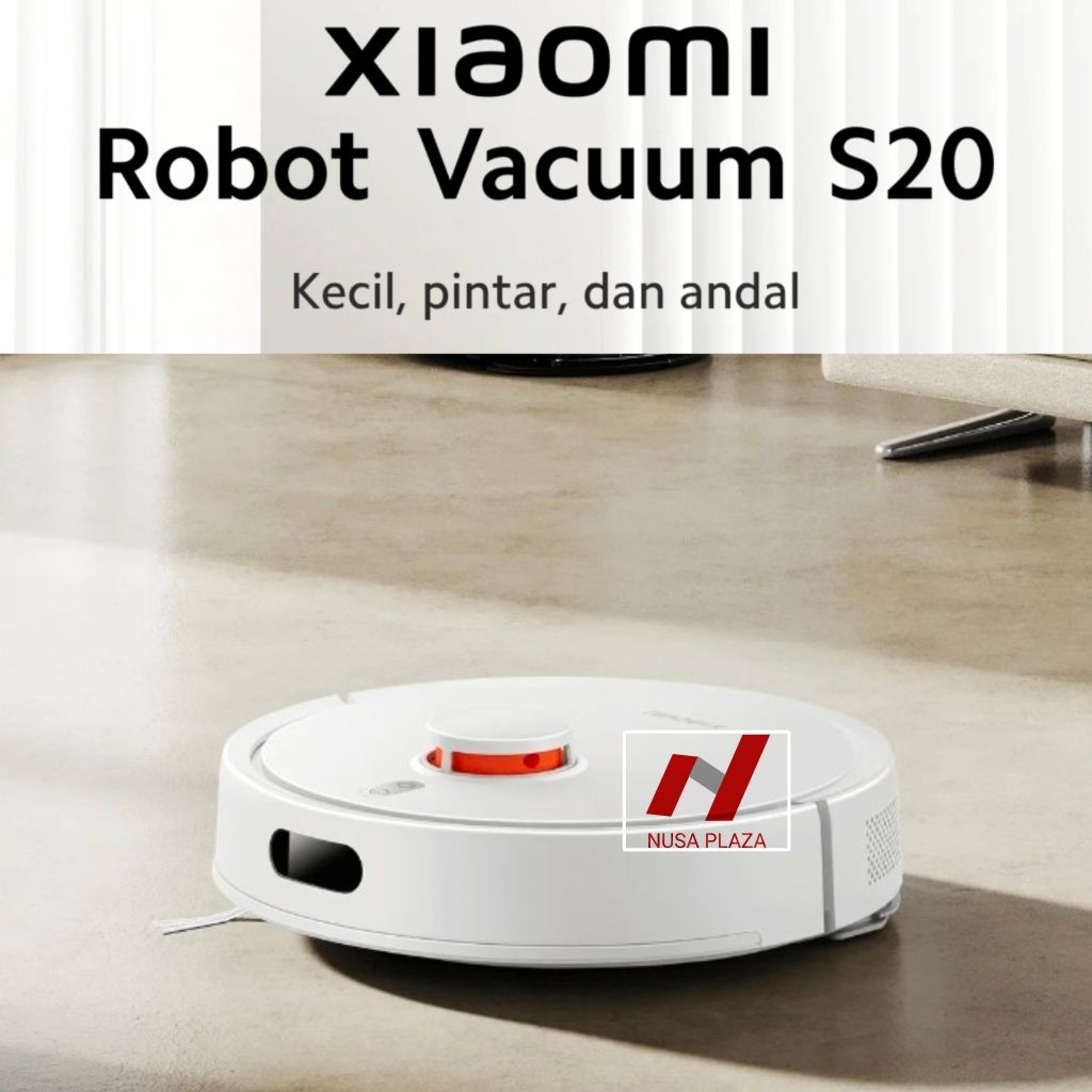 XIAOMI ROBOT VACUUM S20 5000 Pa / MI Robot Vacuum S20 daya hisap 5000 Pa
