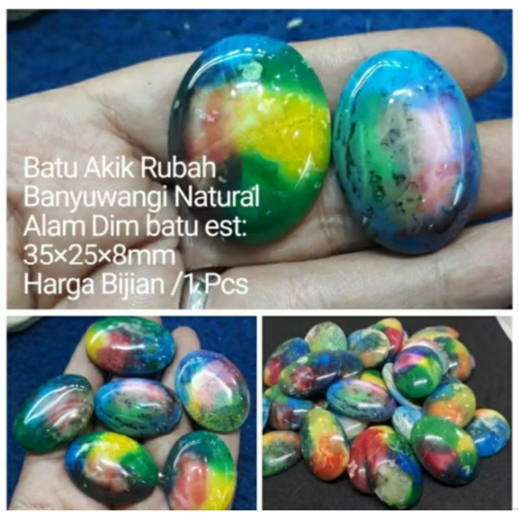 Lostun Batu Cincin Akik Rubah Banyuwangi Natural Alam