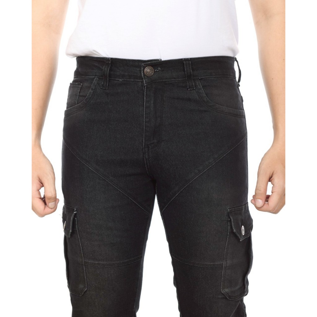 EFYP Celana Panjang Jeans Jogger Bikers Super Jumbo Original Big Size