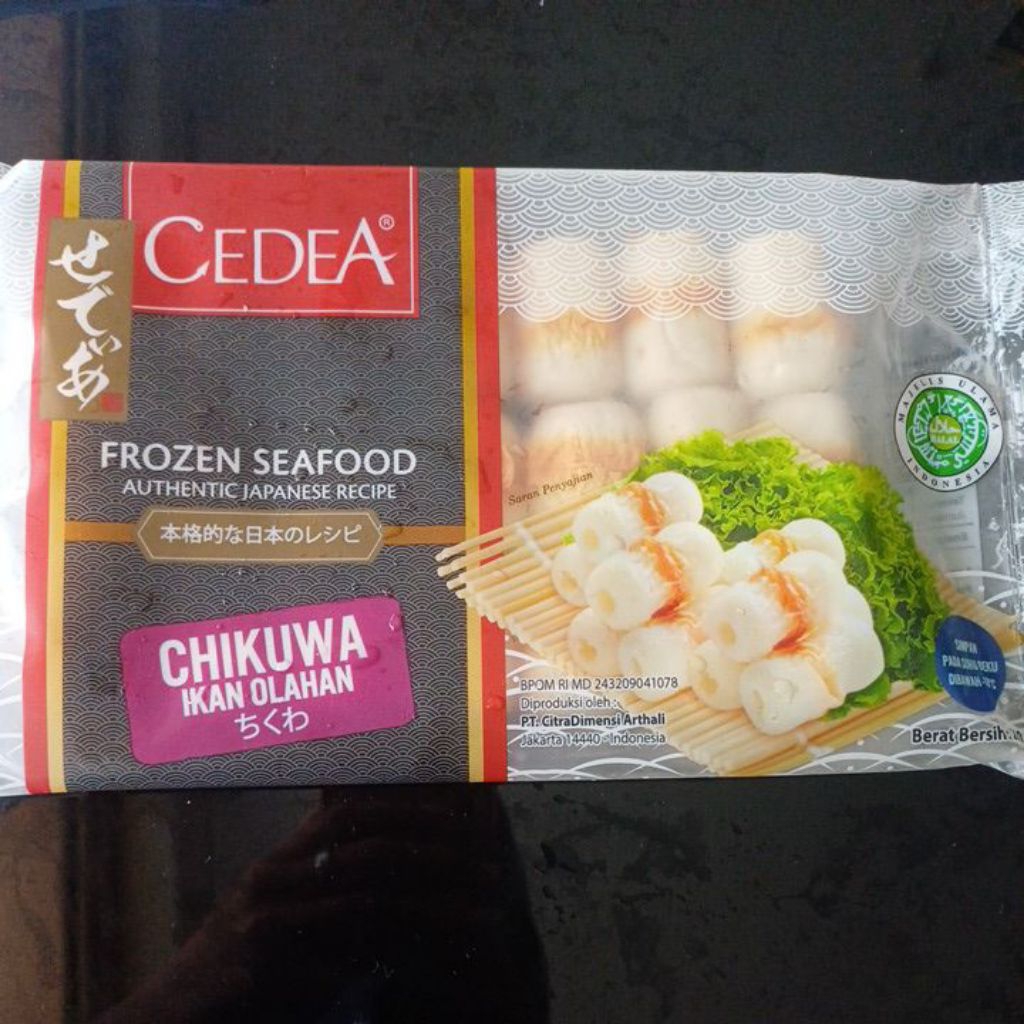 

Cedea chikuwa tray 250 gr