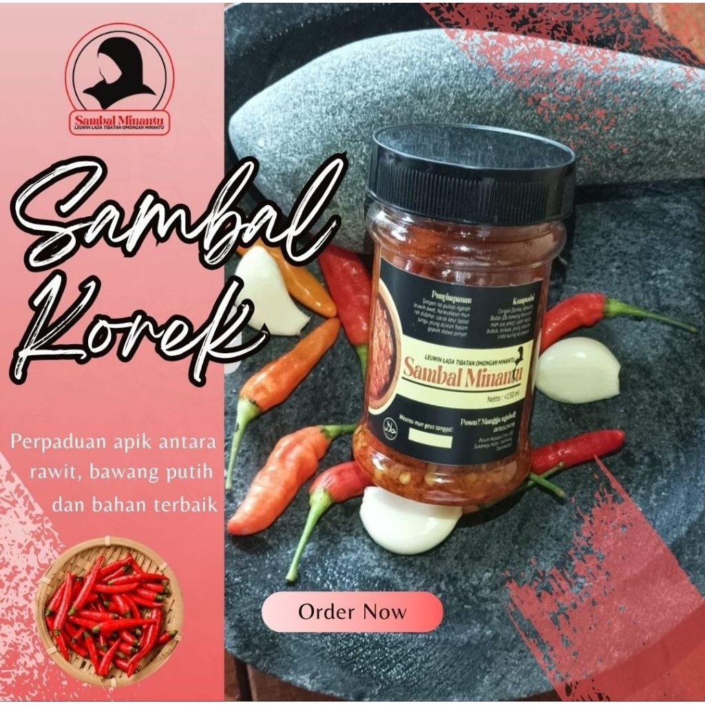 

Sambal Minantu | Sambal Korek | Sambal Bawang | Sambal Goreng | Sambal Serbaguna