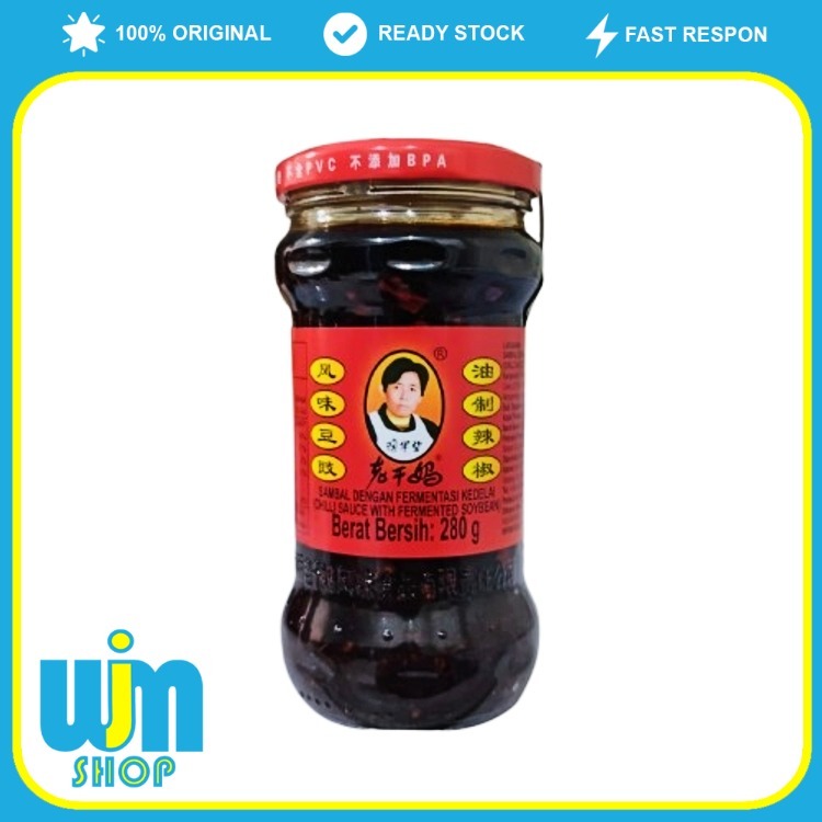 

Laoganma Chili Sauce With Soybean 280gr WJM Makassar