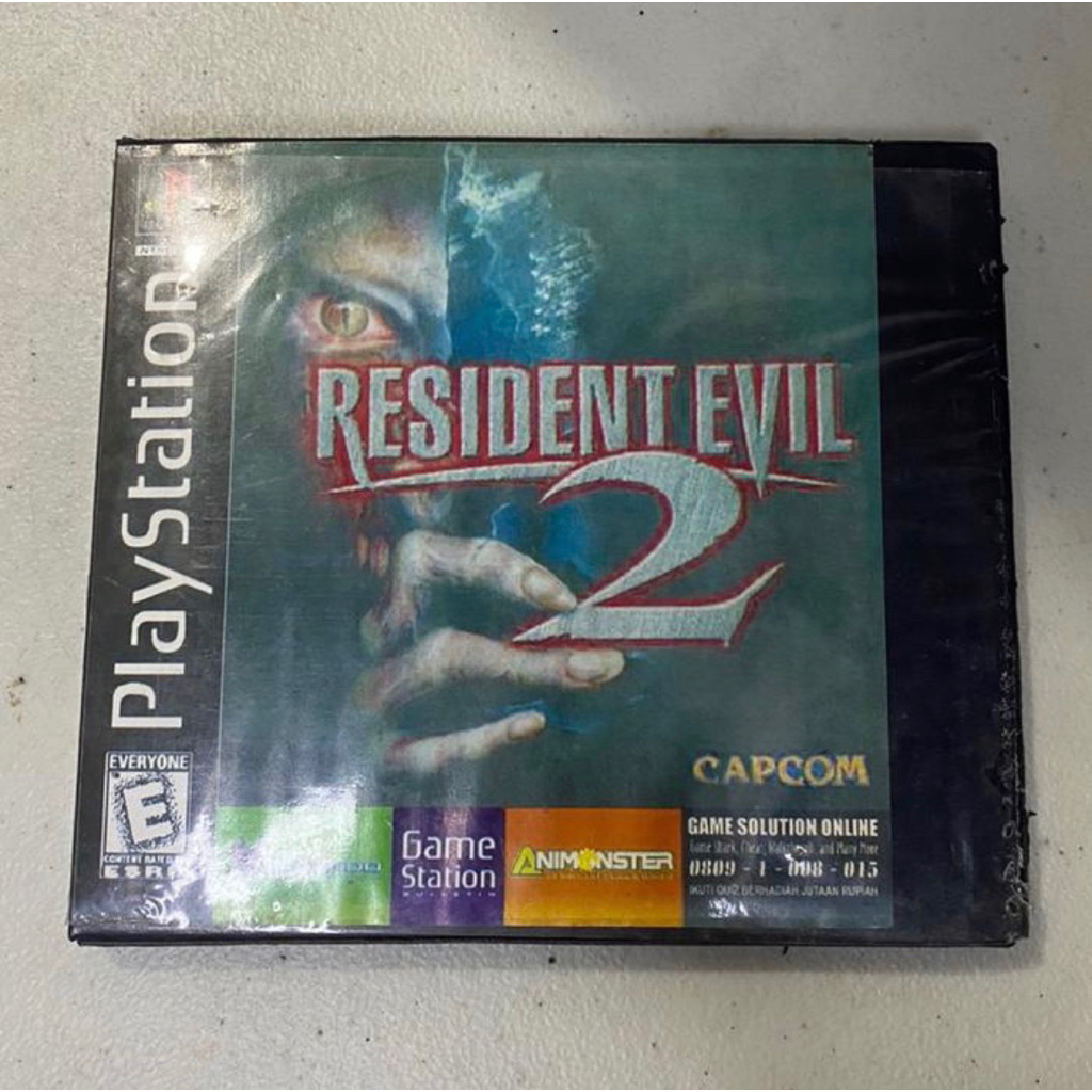 Kaset Playstation 1 Kopab Resident Evil 2 (2 disc)