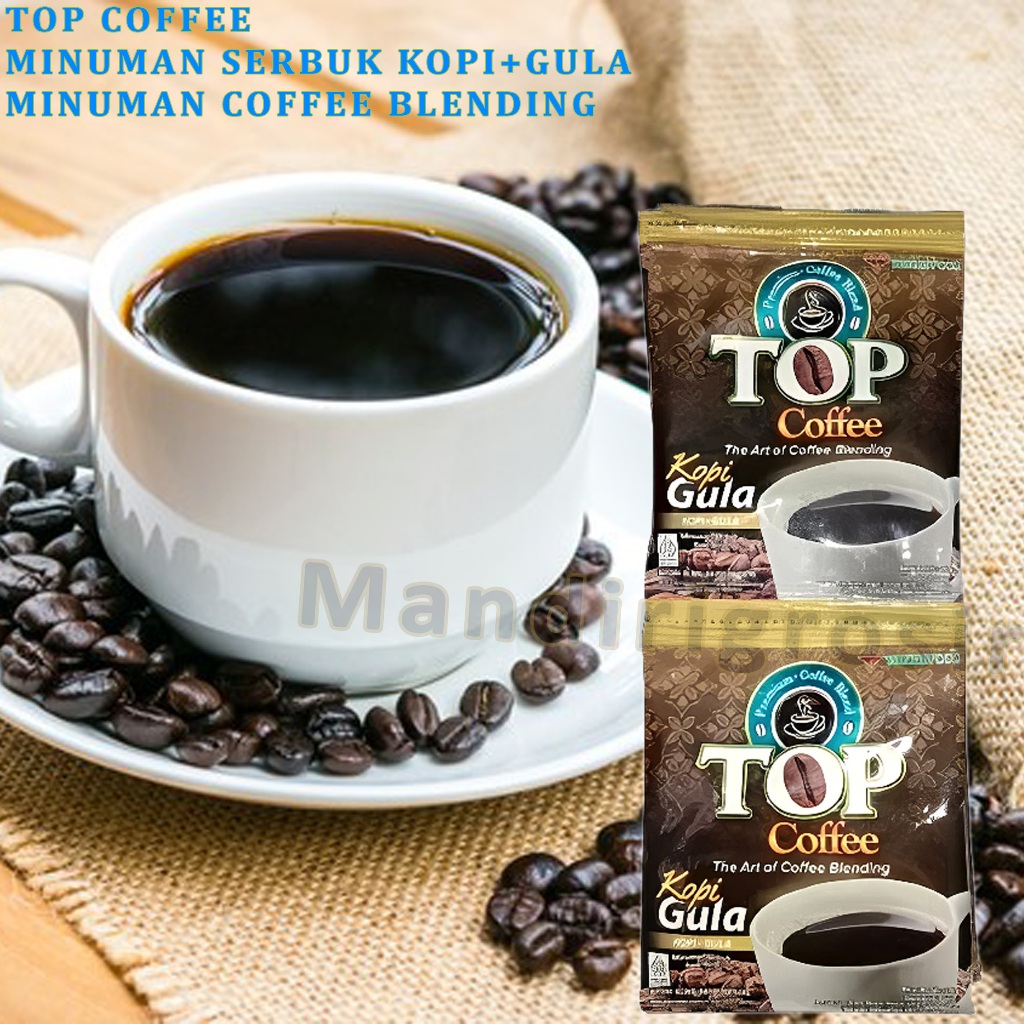 

Minuman Serbuk Kopi+Gula * Top Coffee * Minuman Coffee Blending * Isi 12 Renceng