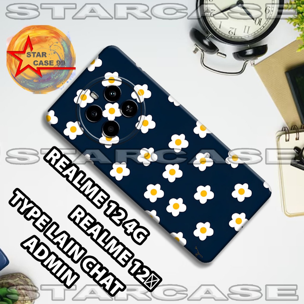 Softcase karet realme 12 4g | realme 12+/S44/Motif cewek/case realme 12 4g | realme 12+/casing Realm