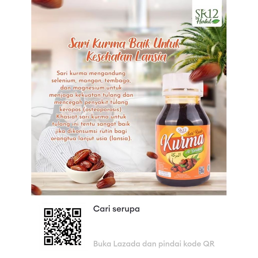 

Sari kurma Al barqah SR12