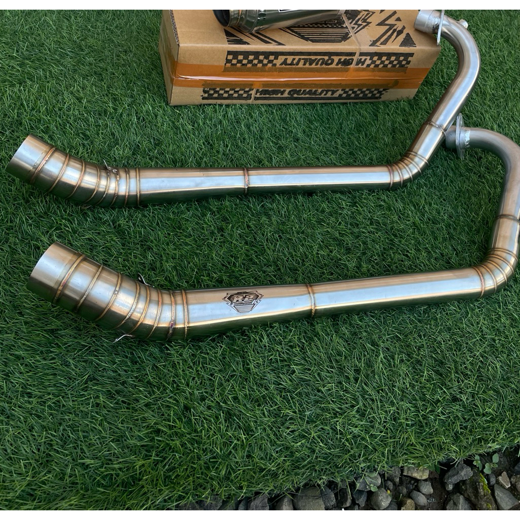 Leheran Knalpot Kompetisi Drag bike Fu ,GSX inlet 50 type Porting