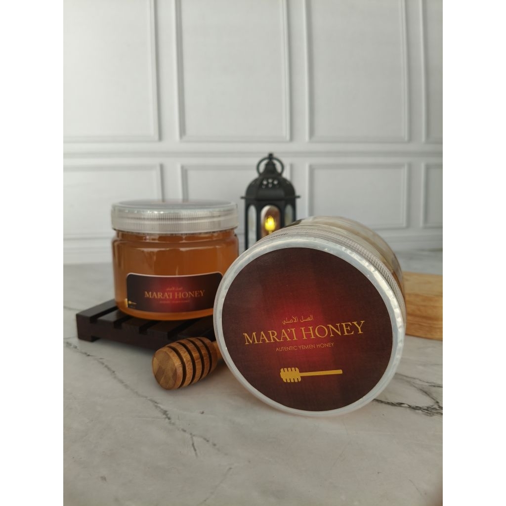 

Madu Yaman Marai dari Hardarmut toples 500 grm.