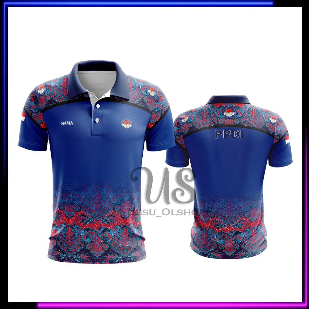 Kaos Polo PPDI Seragam Batik PPDI ( Persatuan Perangkat Desa Indonesia )