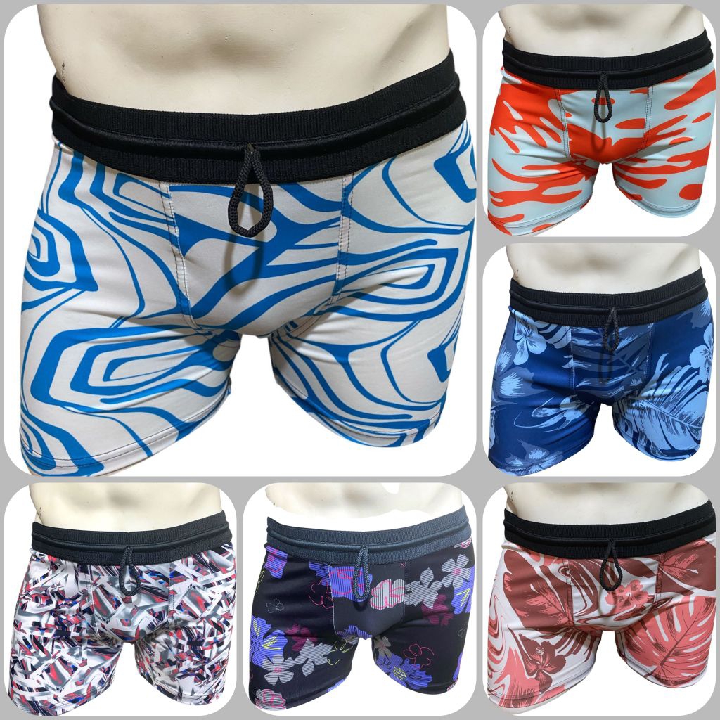 CD Boxer pria Kekinian Celana Dalam Boxer Motif Underwear Sempak Pria