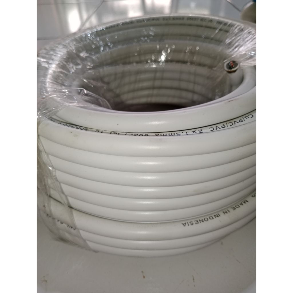 kabel KITANI - NYM 2x1.5 mm² - permeter - Kabel Tembaga Kawat